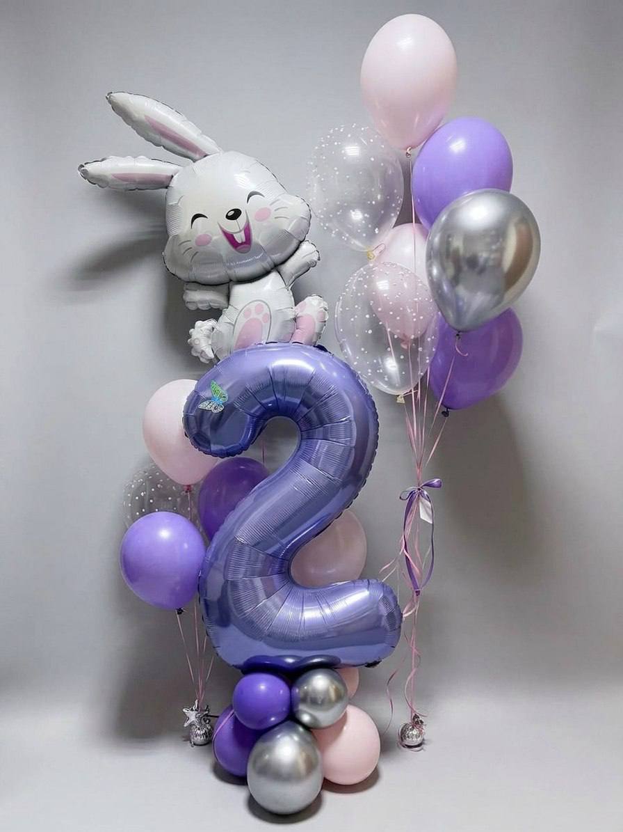 Набор шаров «Счастливые два года»